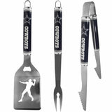 Dallas Cowboys 3 pc Steel BBQ Tool Set - Dallas Cowboys - Flyclothing LLC