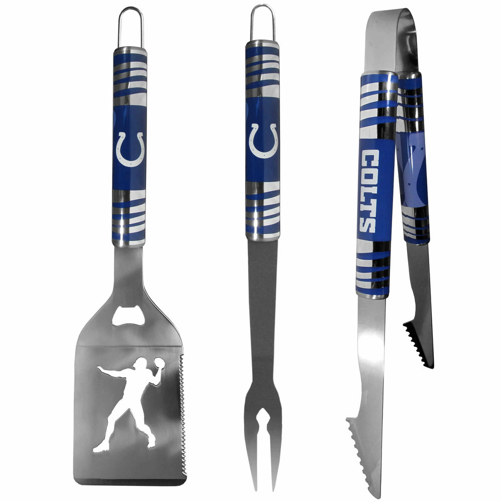 Indianapolis Colts 3 pc Tailgater BBQ Tools - Indianapolis Colts - Flyclothing LLC
