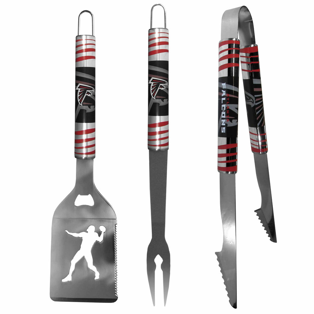Atlanta Falcons 3 pc Tailgater BBQ Tools - Atlanta Falcons - Flyclothing LLC