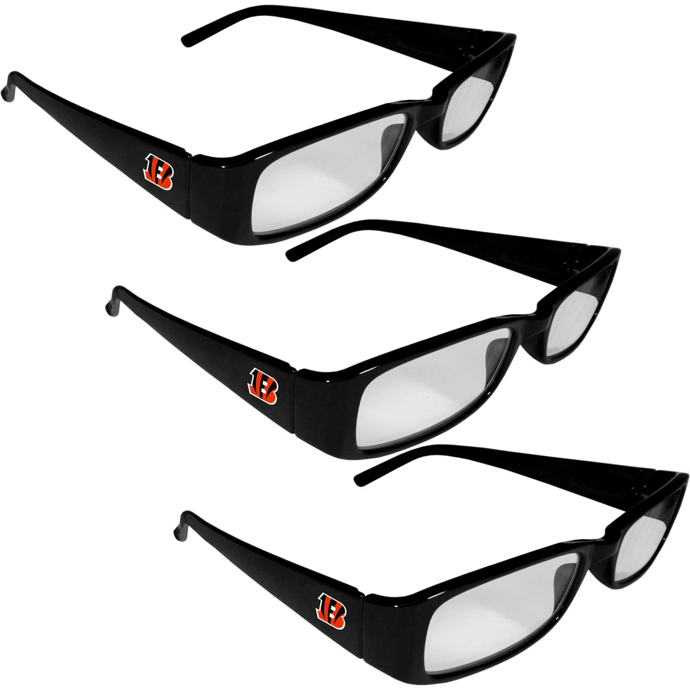 Cincinnati Bengals Reading Glasses 3pk - Siskiyou Buckle - Flyclothing LLC