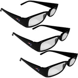 New England Patriots Reading Glasses 3pk - Siskiyou Buckle - Flyclothing LLC