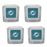 Miami Dolphins Scented Candles, 4 pk - Miami Dolphins - Flyclothing LLC