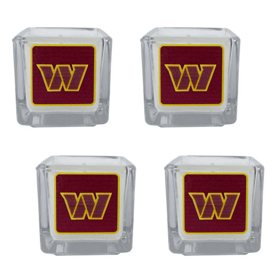 Washington Commanders Scented Candles, 4 pk - Washington Commanders - Flyclothing LLC