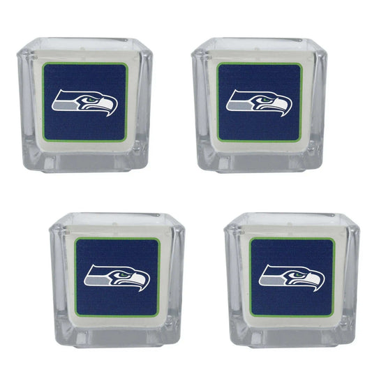 Seattle Seahawks Scented Candles, 4 pk - Seattle Seahawks - Flyclothing LLC