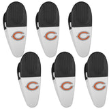 Chicago Bears Chip Clip Magnets, 6pk - Siskiyou Buckle - Flyclothing LLC