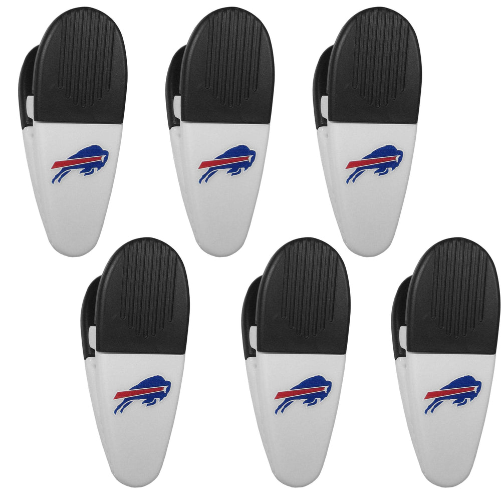 Buffalo Bills Chip Clip Magnets, 6pk - Siskiyou Buckle - Flyclothing LLC
