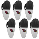 Arizona Cardinals Chip Clip Magnets, 6pk - Siskiyou Buckle - Flyclothing LLC