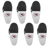Kansas City Chiefs Chip Clip Magnets, 6pk - Siskiyou Buckle - Flyclothing LLC