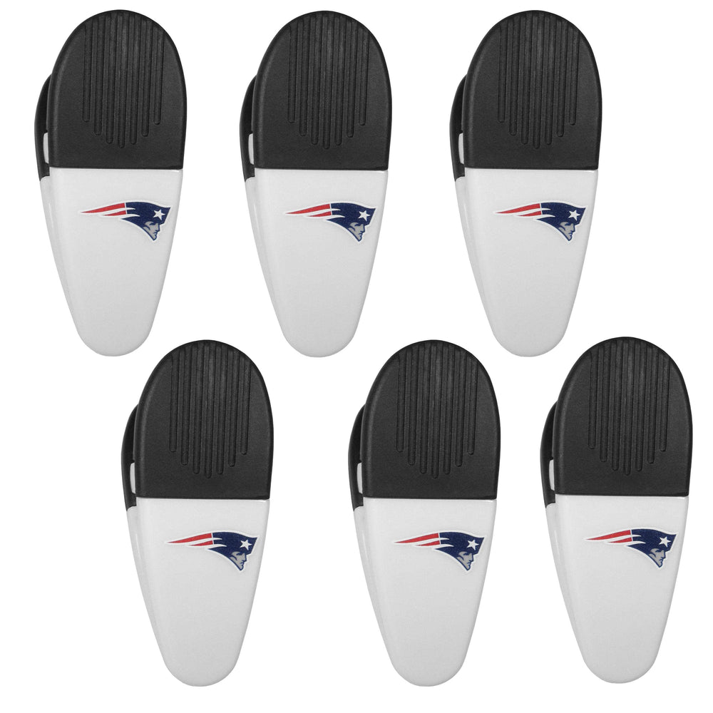 New England Patriots Chip Clip Magnets, 6pk - Siskiyou Buckle - Flyclothing LLC