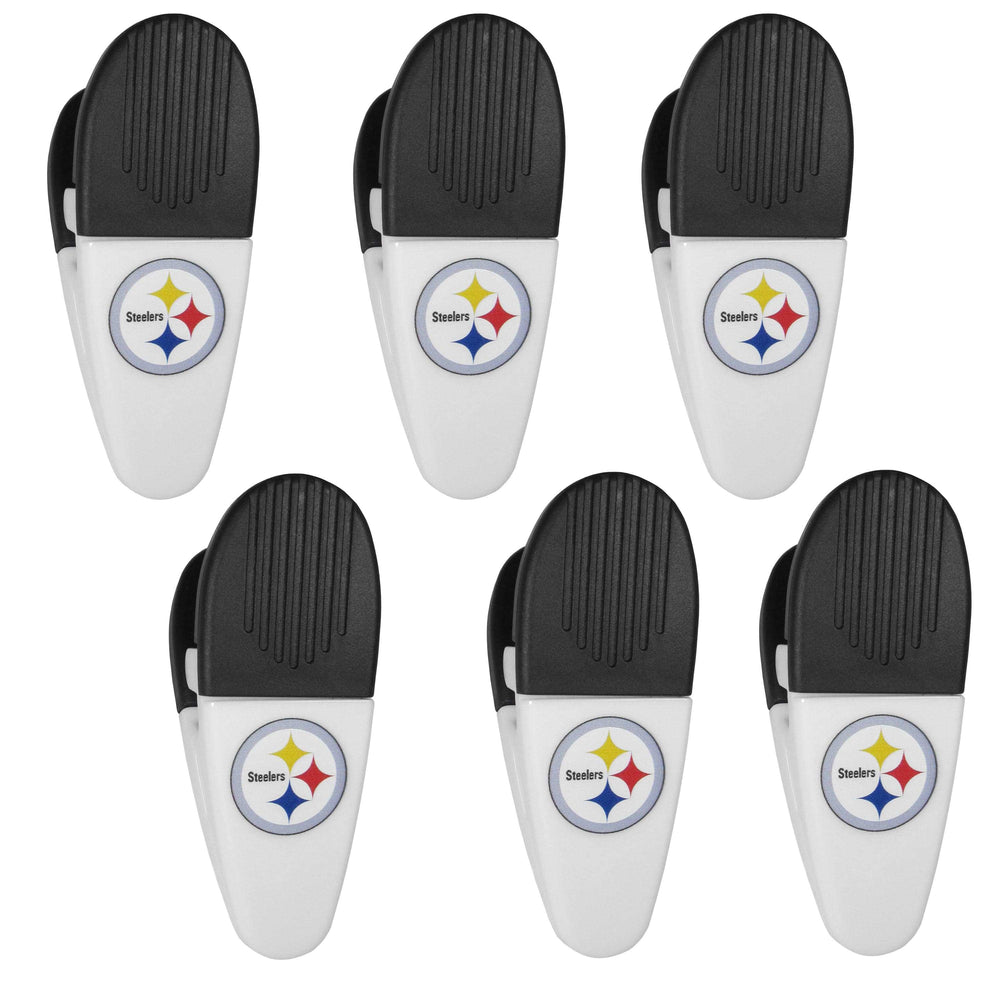 Pittsburgh Steelers Chip Clip Magnets, 6pk - Siskiyou Buckle - Flyclothing LLC
