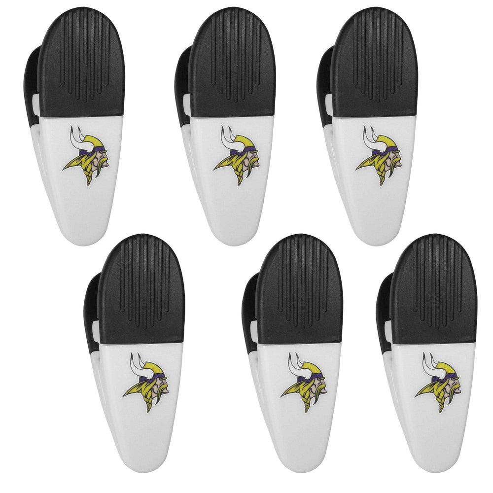 Minnesota Vikings Chip Clip Magnets, 6pk - Siskiyou Buckle - Flyclothing LLC