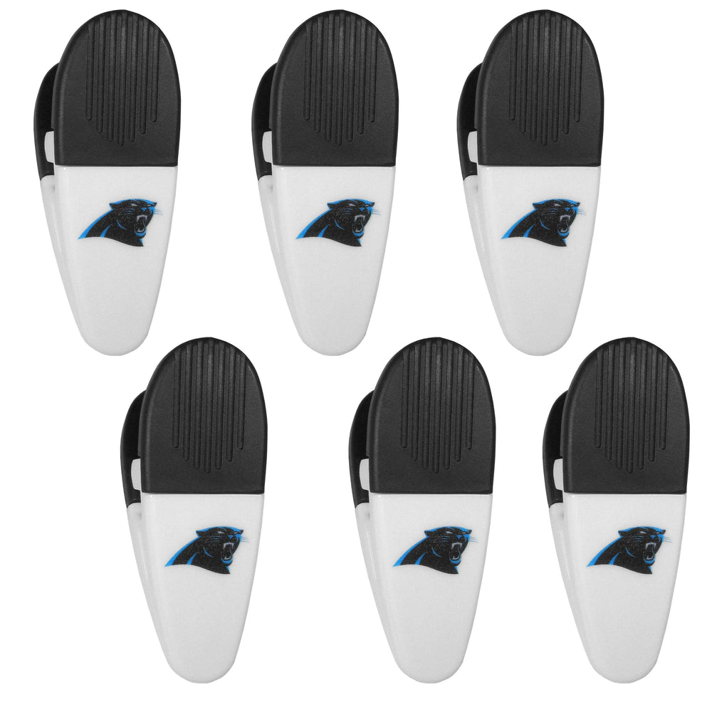 Carolina Panthers Chip Clip Magnets, 6pk - Siskiyou Buckle - Flyclothing LLC