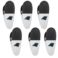 Carolina Panthers Chip Clip Magnets, 6pk