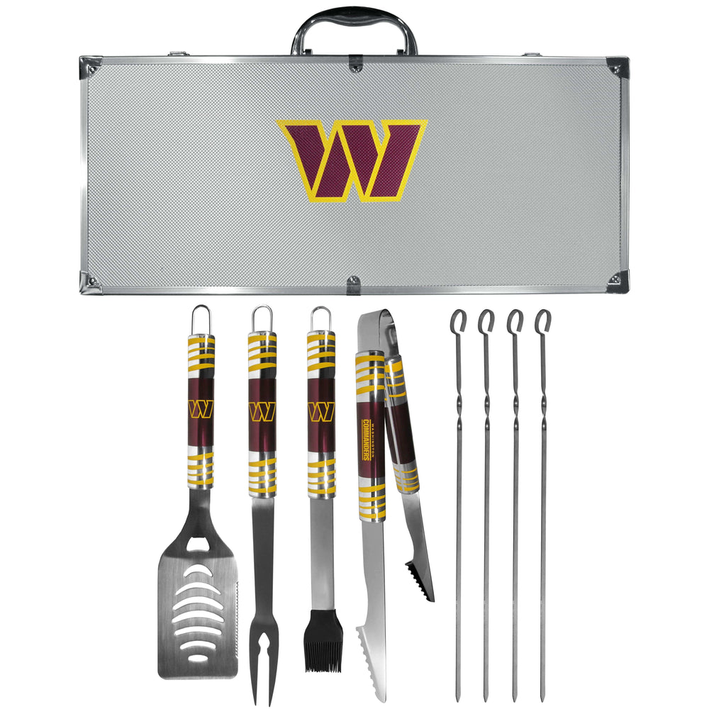Washington Commanders 8 pc Tailgater BBQ Set - Siskiyou Buckle - Flyclothing LLC