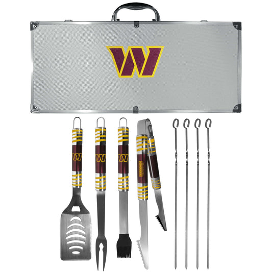 Washington Commanders 8 pc Tailgater BBQ Set - Siskiyou Buckle - Flyclothing LLC