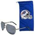 Buffalo Bills Aviator Sunglasses and Bag Set - Siskiyou Buckle - Flyclothing LLC
