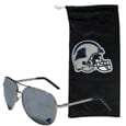 Carolina Panthers Aviator Sunglasses and Bag Set - Siskiyou Buckle - Flyclothing LLC