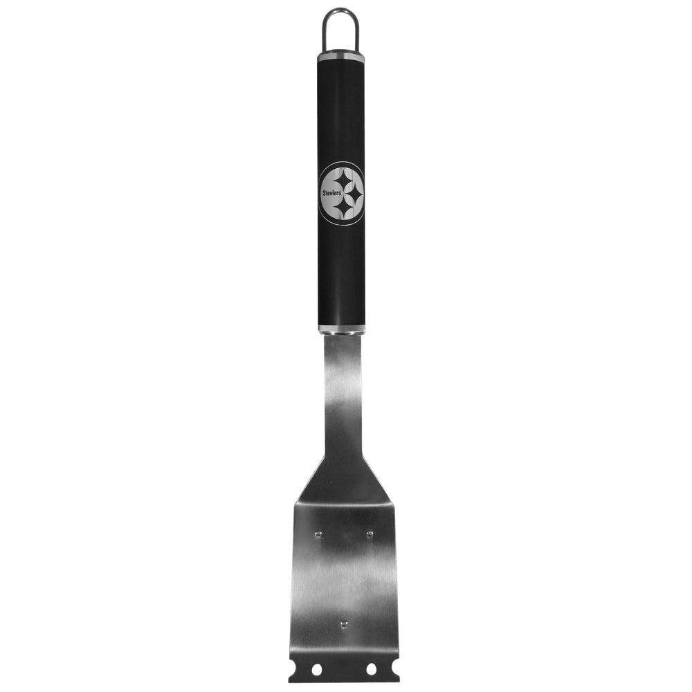 Pittsburgh Steelers Grill Brush w/Scraper in Black - Pittsburgh Steelers - Flyclothing LLC