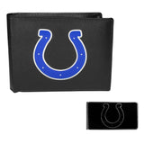 Indianapolis Colts Bi-fold Wallet & Black Money Clip - Indianapolis Colts - Flyclothing LLC