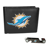 Miami Dolphins Bi-fold Wallet & Key Organizer - Miami Dolphins - Flyclothing LLC