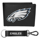 Philadelphia Eagles Bi-fold Wallet & Strap Key Chain - Philadelphia Eagles - Flyclothing LLC