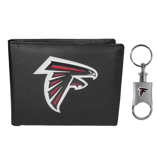 Atlanta Falcons Bi-fold Wallet & Valet Key Chain - Atlanta Falcons - Flyclothing LLC