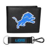 Detroit Lions Bi-fold Wallet & Strap Key Chain - Detroit Lions - Flyclothing LLC