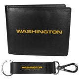 Washington Commanders Bi-fold Wallet & Strap Key Chain - Washington Commanders - Flyclothing LLC