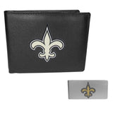 New Orleans Saints Bi-fold Wallet & Money Clip - New Orleans Saints - Flyclothing LLC