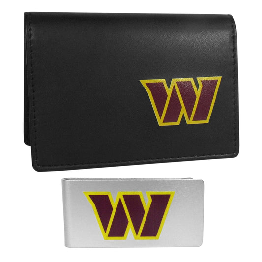 Washington Commanders Weekend Bi-fold Wallet & Money Clip - Siskiyou Buckle - Flyclothing LLC
