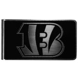 Cincinnati Bengals Black and Steel Money Clip - Cincinnati Bengals - Flyclothing LLC
