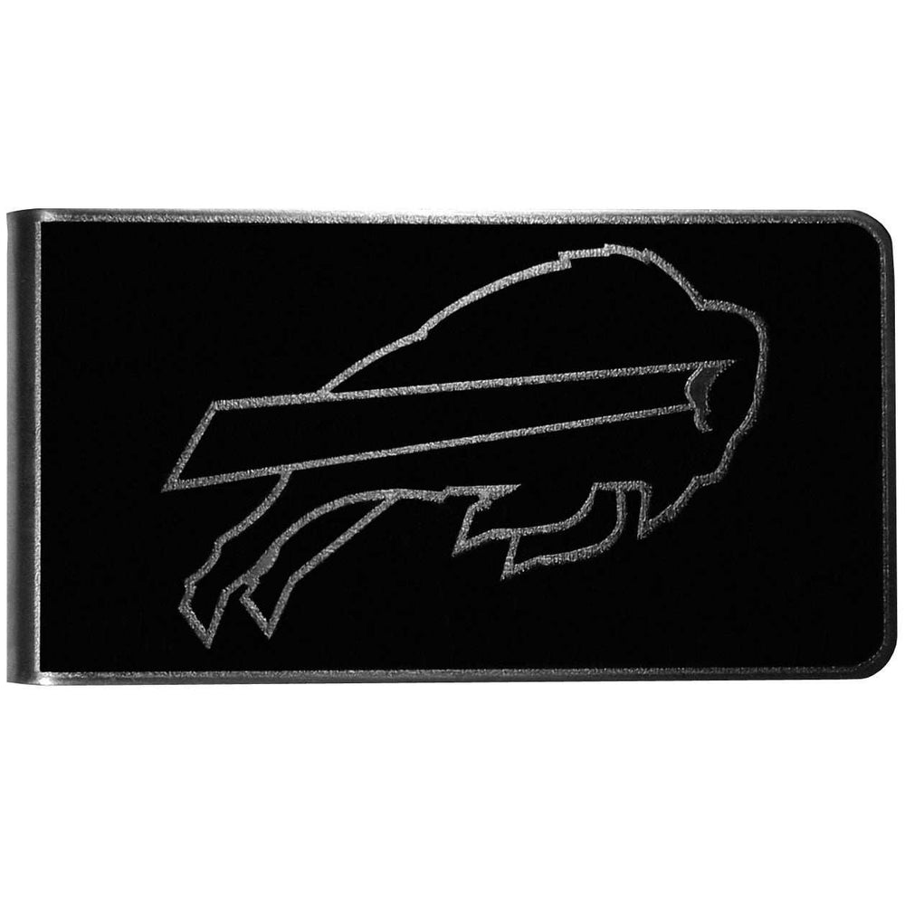 Buffalo Bills Black and Steel Money Clip - Buffalo Bills - Flyclothing LLC