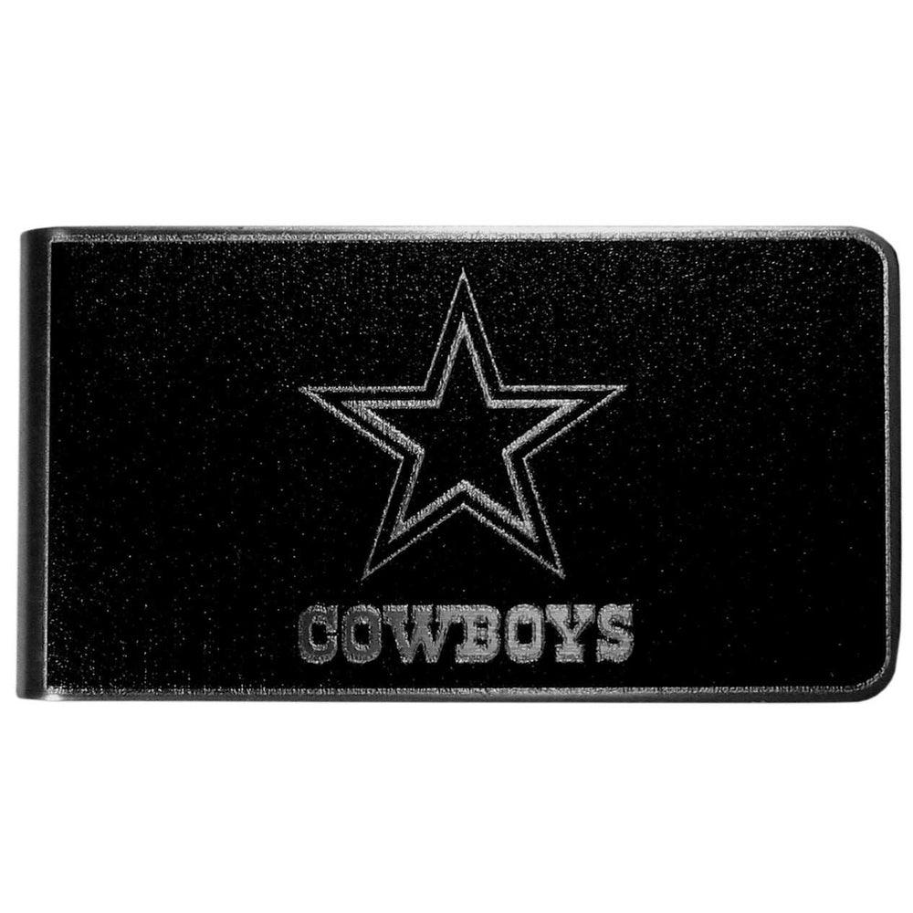 Dallas Cowboys Black and Steel Money Clip - Dallas Cowboys - Flyclothing LLC