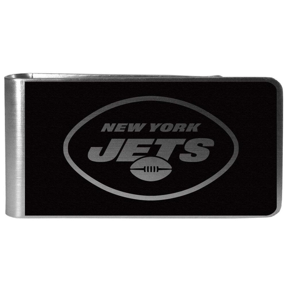 New York Jets Black and Steel Money Clip - New York Jets - Flyclothing LLC