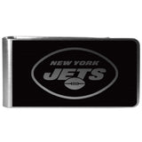 New York Jets Black and Steel Money Clip - New York Jets - Flyclothing LLC