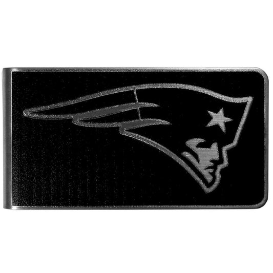 New England Patriots Black and Steel Money Clip - New England Patriots - Flyclothing LLC