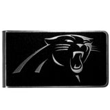 Carolina Panthers Black and Steel Money Clip - Carolina Panthers - Flyclothing LLC