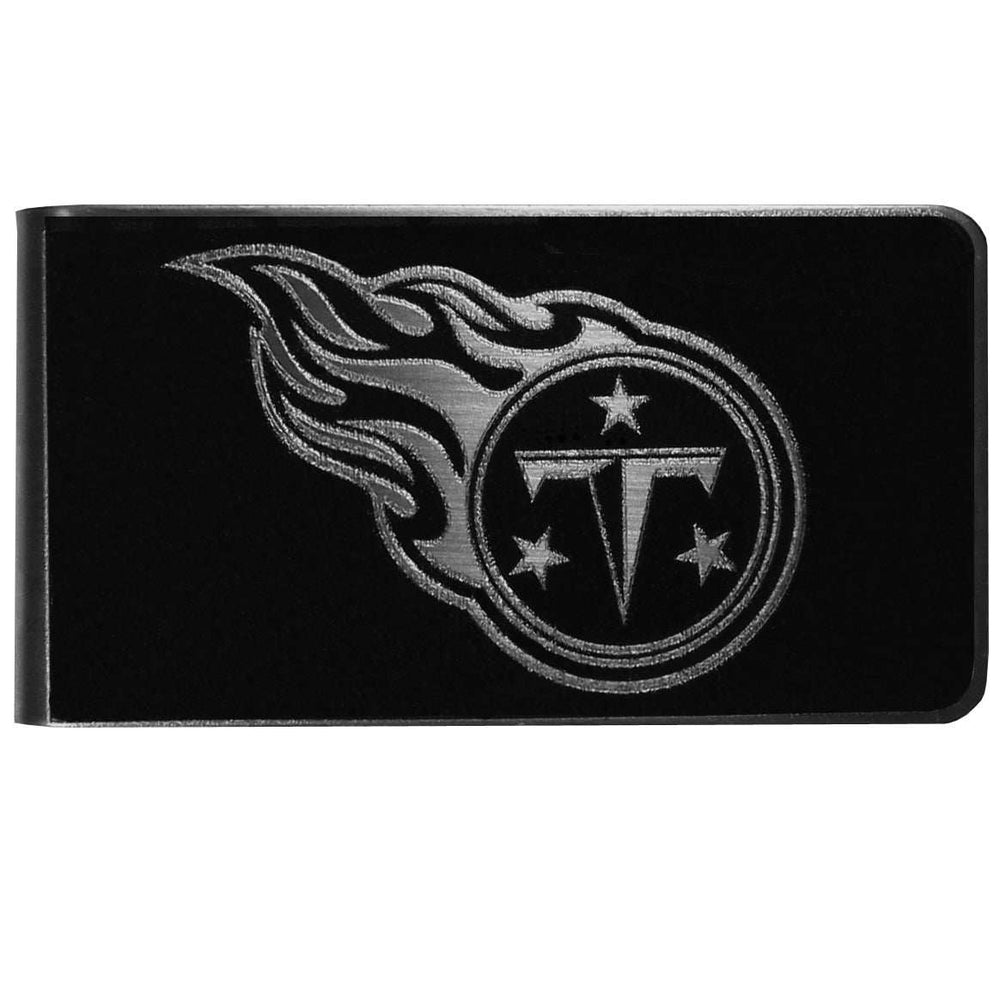 Tennessee Titans Black and Steel Money Clip - Tennessee Titans - Flyclothing LLC