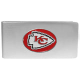 Kansas City Chiefs Brushed Metal Money Clip - Kansas City Chiefs - Flyclothing LLC