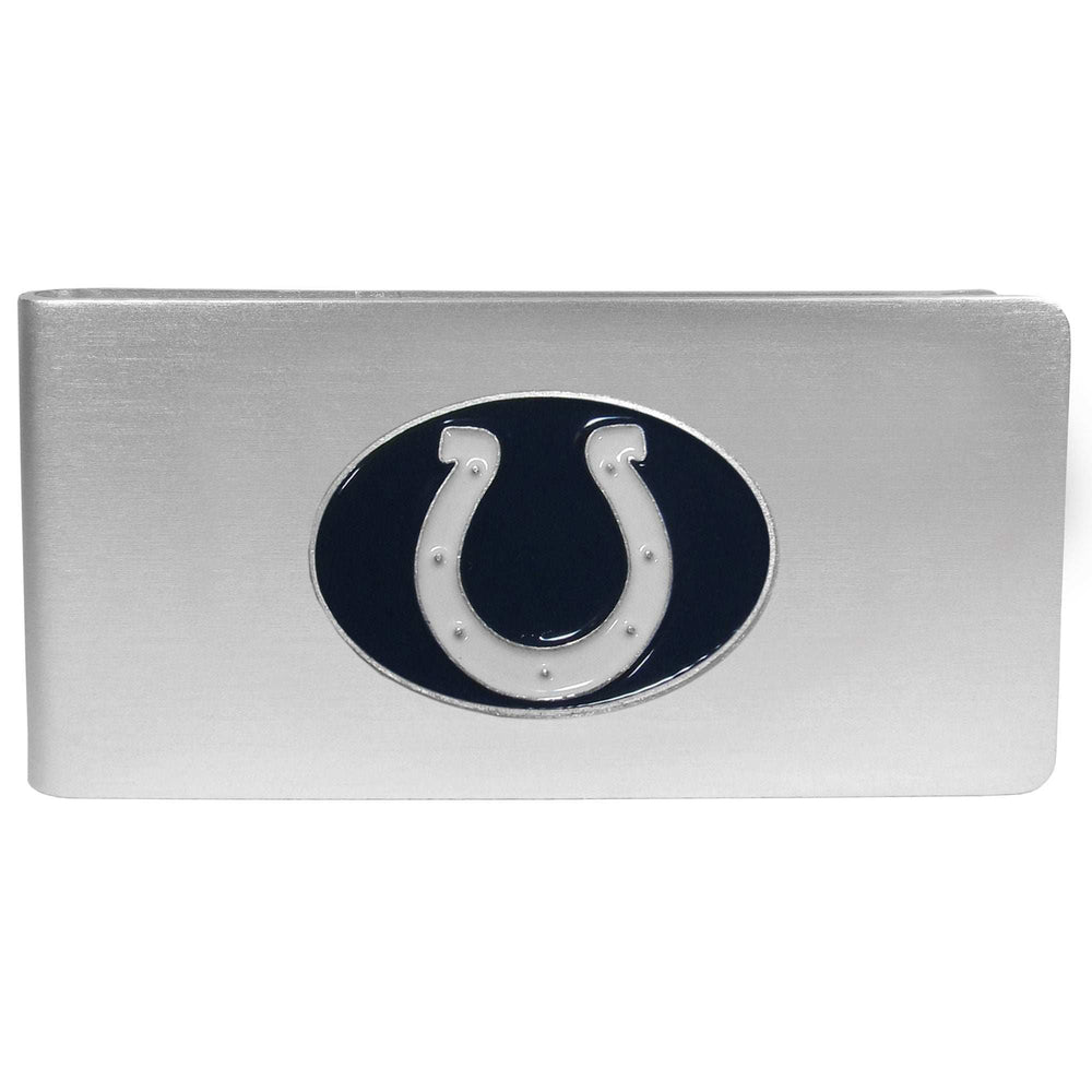 Indianapolis Colts Brushed Metal Money Clip - Indianapolis Colts - Flyclothing LLC
