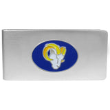 Los Angeles Rams Brushed Metal Money Clip - Los Angeles Rams - Flyclothing LLC