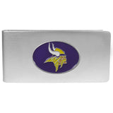 Minnesota Vikings Brushed Metal Money Clip - Minnesota Vikings - Flyclothing LLC