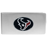 Houston Texans Brushed Metal Money Clip - Houston Texans - Flyclothing LLC