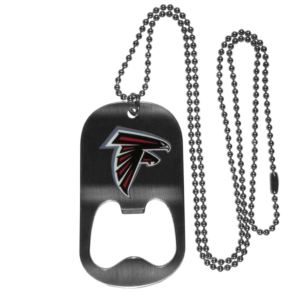 Atlanta Falcons Bottle Opener Tag Necklace - Atlanta Falcons - Flyclothing LLC