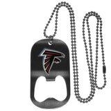 Atlanta Falcons Bottle Opener Tag Necklace - Atlanta Falcons - Flyclothing LLC