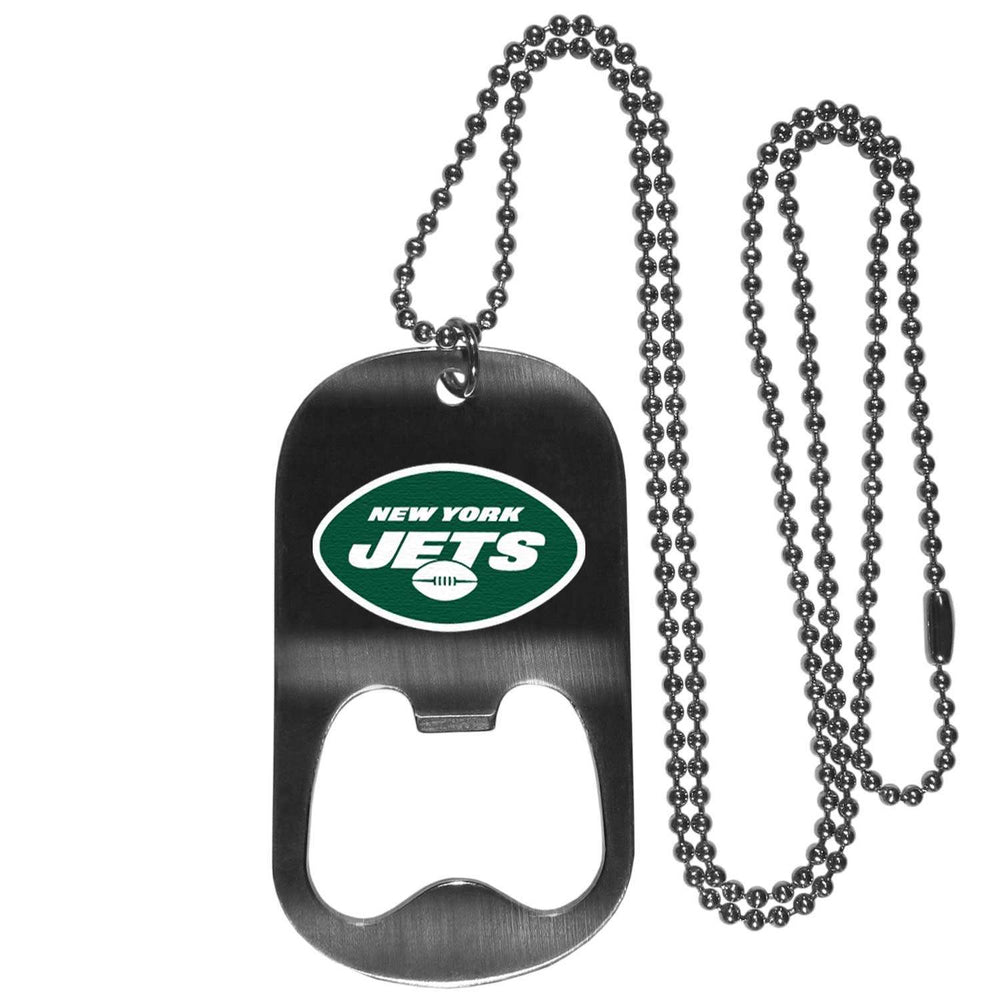 New York Jets Bottle Opener Tag Necklace - New York Jets - Flyclothing LLC