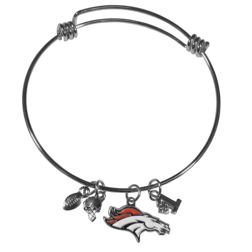 Denver Broncos Charm Bangle Bracelet - Denver Broncos - Flyclothing LLC