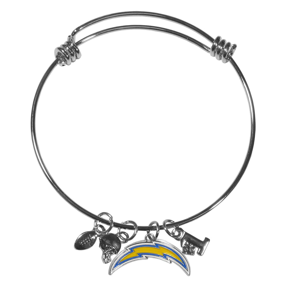 Los Angeles Chargers Charm Bangle Bracelet - Los Angeles Chargers - Flyclothing LLC