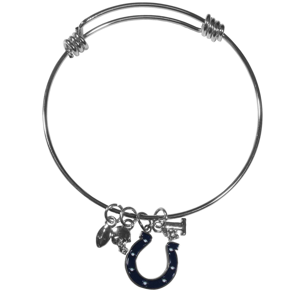 Indianapolis Colts Charm Bangle Bracelet - Indianapolis Colts - Flyclothing LLC
