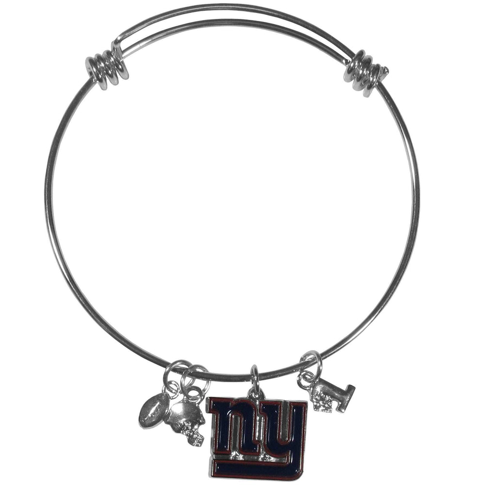 New York Giants Charm Bangle Bracelet - New York Giants - Flyclothing LLC